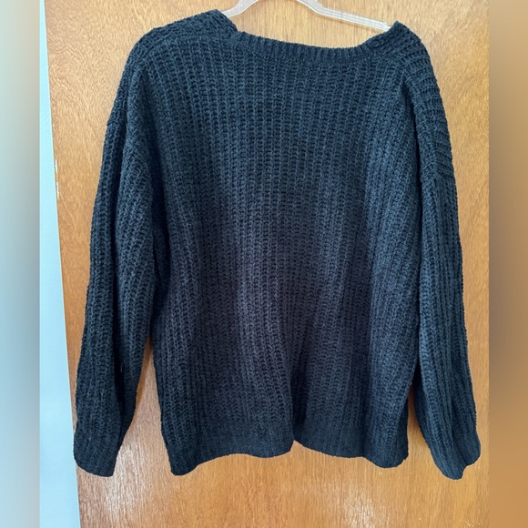 Size M Express Black Sweater - Picture 2 of 3